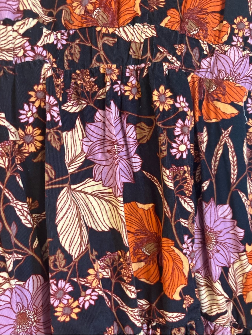 Pilcro Tiered Corduroy Dress - Picture 5 of 6